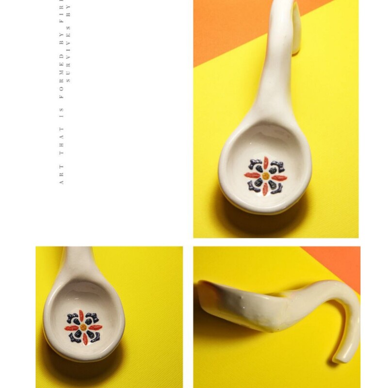 قاشق  سرامیکی